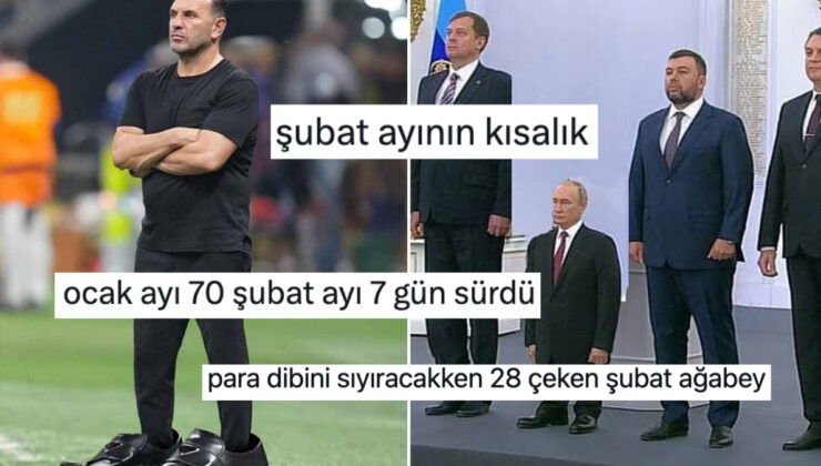 70 Gün Süren Ocak Ayından Sonra Şubat Ayının Kısalığından Mizah Çıkaranlar