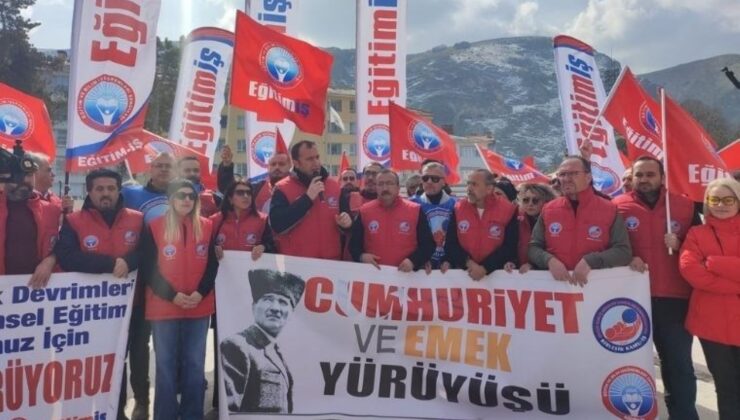 Eğitim-İş Genel Başkanı Kadem Özbay’dan iktidara tepki: ‘Atatürk ismine tahammülünüz yok’