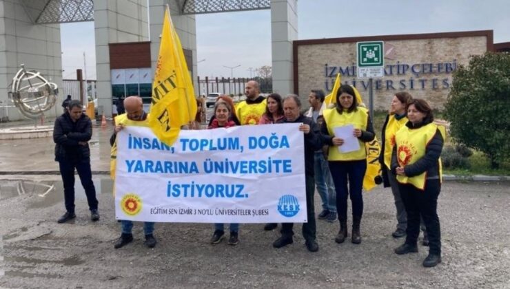 İKÇÜ’ye mobbing ve baskı tepkisi