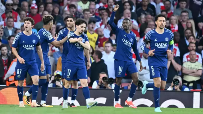 Dembele fişi çekti! PSG, Emirates’ten avantajla döndü