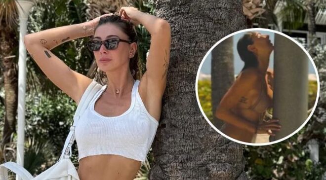 Şeyma Subaşı’ndan iddialı hareket! Üstsüz denize girdi