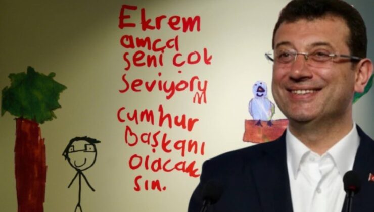 81 ilden 515 çocuğun İmamoğlu’na yazdığı mektup ve resimlerden oluşan sergi açıldı!