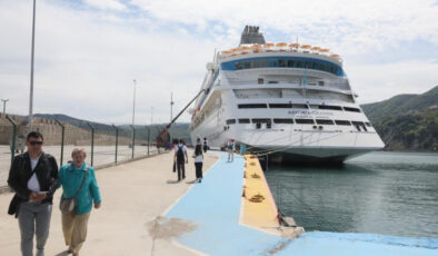 Amasra, Astoria Grande Kruvaziyerine ev sahipliği yaptı