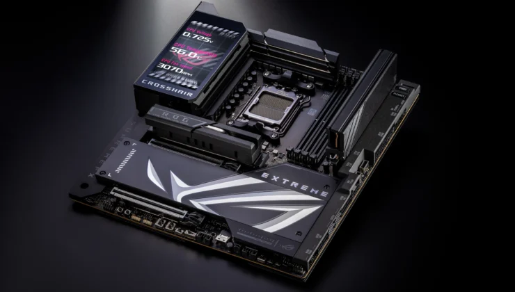 ASUS Republic of Gamers Crosshair X870E Extreme ve Apex Anakartlarını Tanıttı