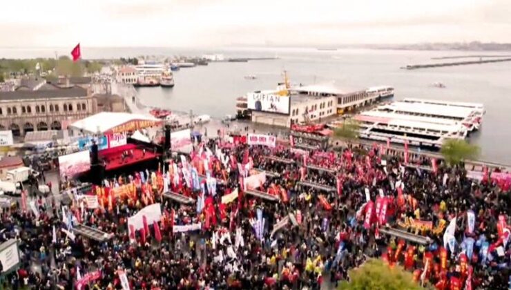 DİSK, KESK, TMMOB ve TTB’den ortak 1 Mayıs manifestosu: “Kaynakların 86 milyonu insanca yaşatmak için kullanıldığı bir ülke mümkün”