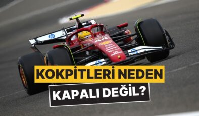 Formula 1 Araçlarının Kokpitleri Neden Açık Yapılıyor?