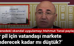 Hastanedeki skandal uygulamayı Mahmut Tanal paylaştı: Bir pil için vatandaşı markete gönderecek kadar mı düştük?