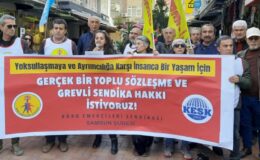 İnsanca bir yaşam için yürüdüler