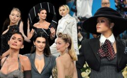 Met Gala kırmızı halısı | Yılın moda  olayında Rihanna yine hamile!