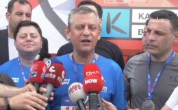 Özel 10 kilometre koştu, İmamoğlu mesajı verdi