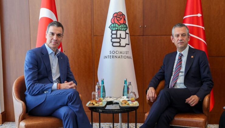 Özgür Özel, İspanya Başbakanı ile görüştü