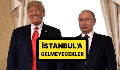Putin ve Trump Kararını Verdi: Ukrayna ile Görüşmeler İçin İstanbul’a Gelmeyecekler