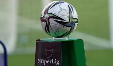 Süper Lig’de 37. haftanın programı açıklandı