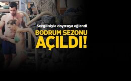 Bodrum’da yaz sezonu açıldı! Melisa Döngel yağmura aldırmadı, sevgilisiyle ilk kez görüntülendi