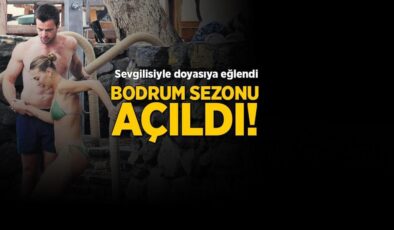 Bodrum’da yaz sezonu açıldı! Melisa Döngel yağmura aldırmadı, sevgilisiyle ilk kez görüntülendi