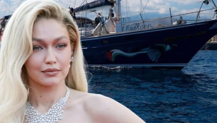 Dünyaca ünlü modelden Gazze'ye giden gemiye destek