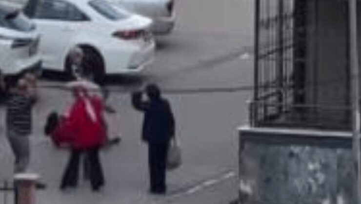 Eşinin bıçakla rehin aldığı kadın, çevredekilerin de yardımıyla kurtarıldı