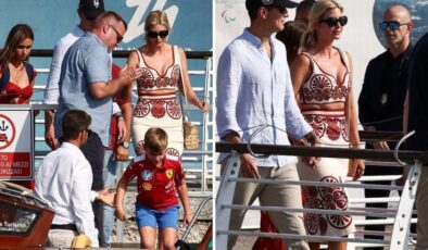 Jeff Bezos’un düğünü için İtalya’ya gelen Ivanka Trump, şıklığıyla göz kamaştırdı