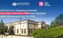 Kapadokya Üniversitesi, THE Impact Rankings 2025’te Yer Aldı