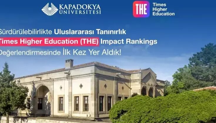 Kapadokya Üniversitesi, THE Impact Rankings 2025’te Yer Aldı