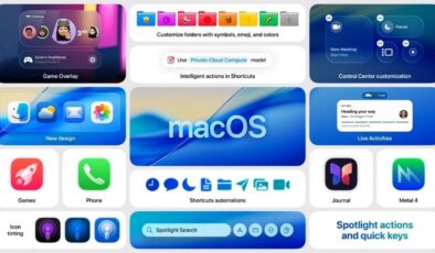 macOS 26 Tahoe tanıtıldı: Yeni Mac arayüzü ile ilgili tüm detaylar!