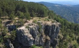 Manisa’nın Gelin Uçtu Kayalıkları Tabiat Parkı Olarak Tescillendi