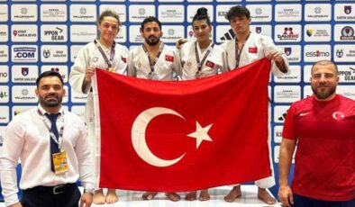 Milli judoculardan 1’i altın toplamda 5 madalya
