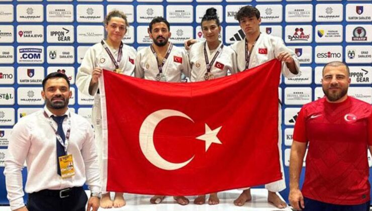 Milli judoculardan 1’i altın toplamda 5 madalya