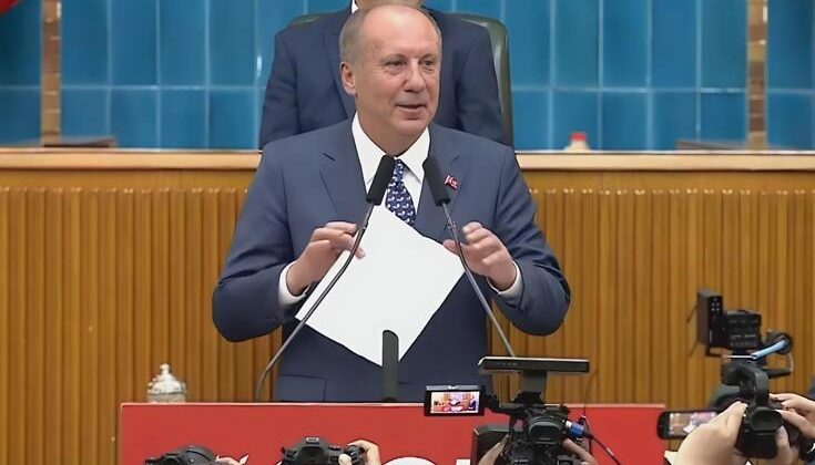 Muharrem İnce CHP’ye döndü! Rozeti takılmadı ama bir nedeni var