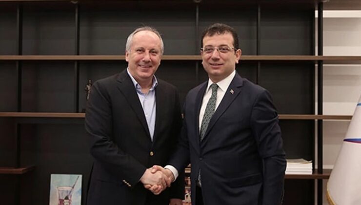 Muharrem İnce, Ekrem İmamoğlu'nun notunu paylaştı