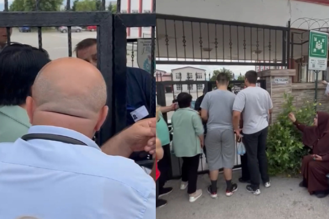 Sınava geç kalmalarına rağmen salona alındılar
