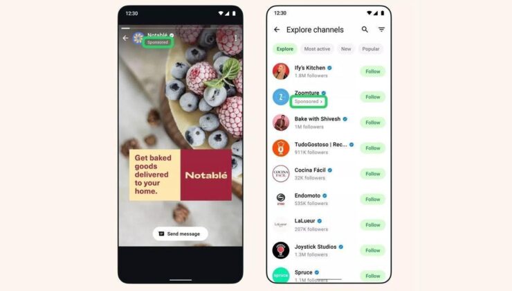 WhatsApp’a reklamlar geliyor: Sohbet gibi reklam