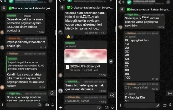 LGS sorularını sızdıran dönerci çıktı: Bakan ‘yakaladık’ dedi