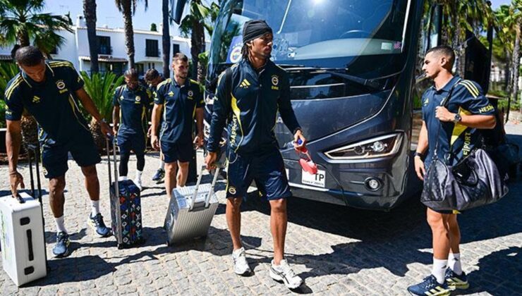 Fenerbahçe kafilesi, Portekiz’e gitti