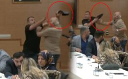 Şile Belediye seçiminde kavga çıktı, ayakkabı havada uçuştu