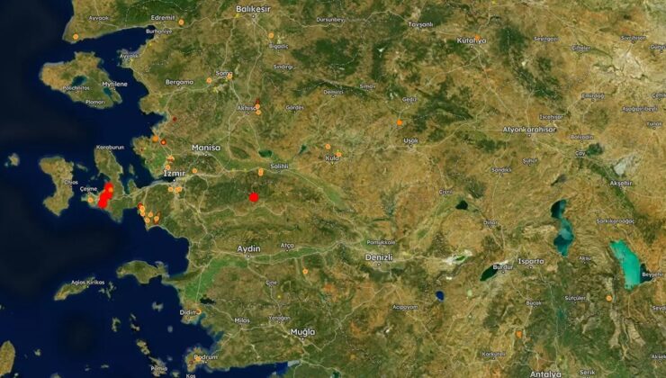 Türkiye yangın felaketi yaşıyor! Çeşme ve Ödemiş'te durum kritik
