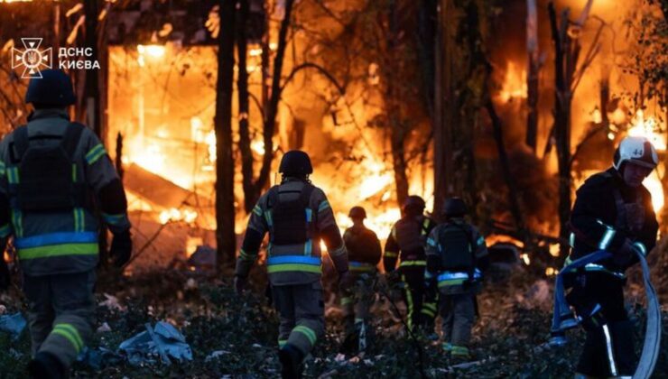 Ukrayna: Rusya, başkent Kiev’e 539 İHA ve 11 füzeyle saldırı düzenledi