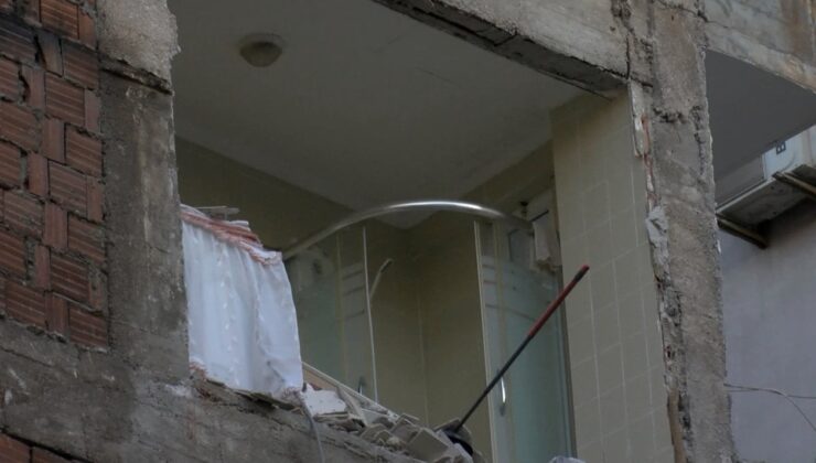 'Kontrollü yıkım'da panik anları! 'Kurtlar Vadisi' oyuncusunun evi hasar aldı