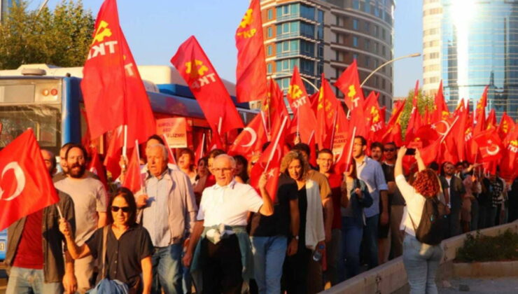 TKP’den ABD Büyükelçiliği önünde eylem: ‘Dostlarınızla birlikte defolun!’