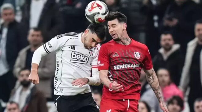 4 gollü düello! Beşiktaş, Gaziantep FK ile yenişemedi