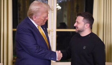 Trump ve Zelenski, Mar-a-Lago’da bir araya geldi