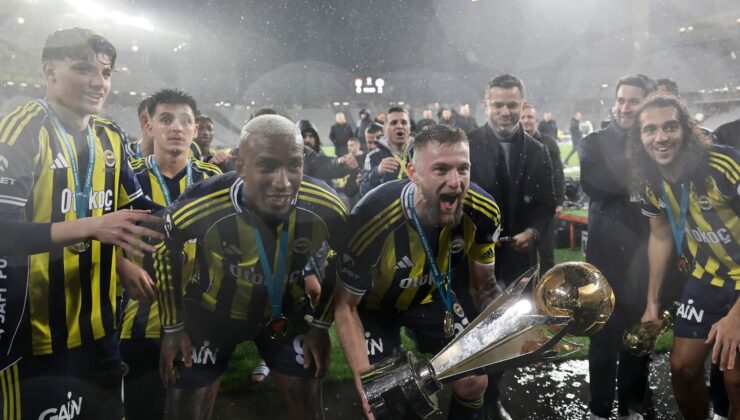Galatasaray’ı deviren Fenerbahçe Süper Kupa şampiyonu
