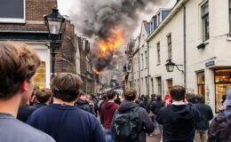 Hollanda’nın Utrecht şehrinde patlama: 4 yaralı