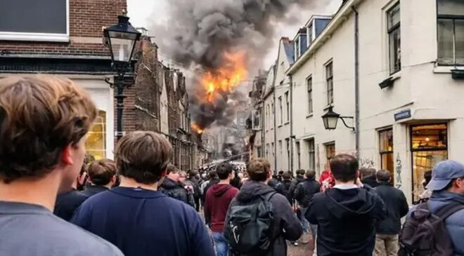 Hollanda’nın Utrecht şehrinde patlama: 4 yaralı